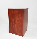 24" RED Cube Pedestal Display 15927 RED