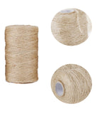 Natural Jute Twine Arts Crafts Christmas Gift Twine Packing Materials Durable