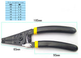 Wire Stripper and Cutter for 10-20 AWG Solid Wire and (0.8-2.6 mm) Stranded Wire