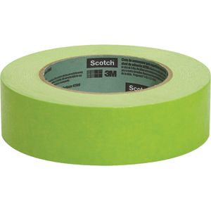 3M 2060-1.5A-BK 1-1/2" X 60YD GREEN SCOTCH LACQUER MASKING TAPE BULK 17056