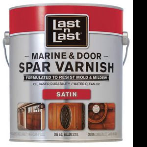 ABSOLUTE 94104 QT SATIN LAST N LAST MARINT DOOR SPAR VARNISH 275 VOC 17386