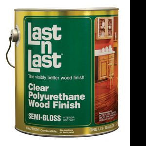 ABSOLUTE 51004 QT SEMI GLOSS LAST N LAST POLYURETHANE WOOD FINISH 550VOC 17391