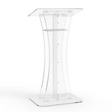 Plexiglass Acrylic Podium Clear Lectern Church Pulpit 1803-311