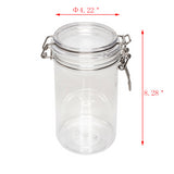 Wire Clasp PET Jar 1500 ml Spice Jar Seal Paint Oil Storage Jar Container Lock 18615 1500ML