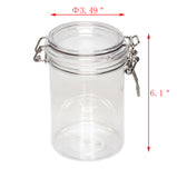 Wire Clasp PET Jar 750 ml Spice Jar Seal Paint Oil Storage Jar Container Lock