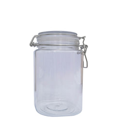 Wire Clasp PET Jar 800 ml Spice Jar Seal Paint Oil Storage Jar Container Lock