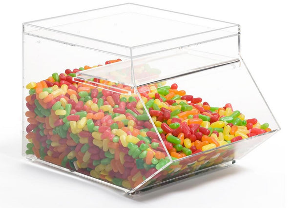 Plexiglass Lucite Clear Acrylic Nesting Candy Bulk Bin Container