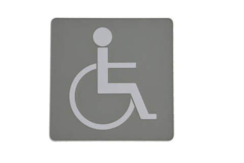 Wheelchair Accessible Toilet Sign Handicap Sign Bathroom Sign Restroom Lavatory