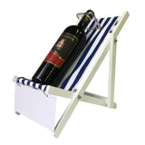 Wine Beach Chair Stand Wine Easel Holder Display Wine Bottle Glorifier Stand