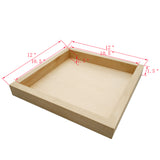 Wood  Tray Tea Coffee Snack Food Serving Tray Retail Display Trays Platform