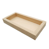 Wood  Tray Tea Coffee Snack Food Serving Tray Retail Display Trays Platform