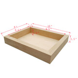 Wood  Tray Tea Coffee Snack Food Serving Tray Retail Display Trays Platform