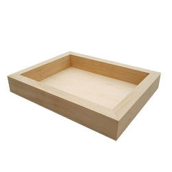 Wood  Tray Tea Coffee Snack Food Serving Tray Retail Display Trays Platform