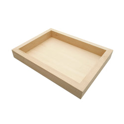 Wood  Tray Tea Coffee Snack Food Serving Tray Retail Display Trays Platform