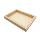 Wood  Tray Tea Coffee Snack Food Serving Tray Retail Display Trays Platform