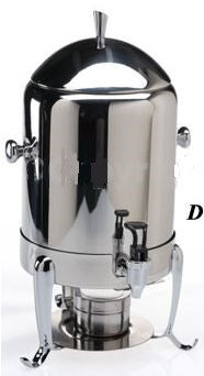 2.9 Gallon Stainless Steel Coffee Urn w/ Chafer Fuel Container